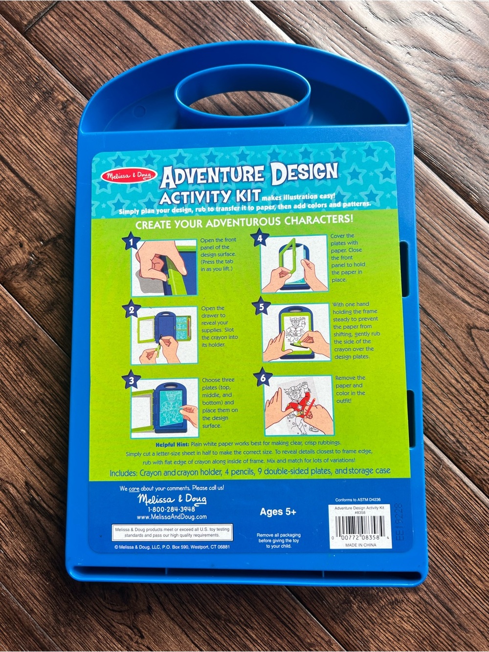 Melissa & Doug Blue Adventure Design Activity Kit